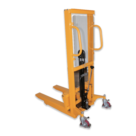 Use Cases of Manual Counterbalance Stackers in Manufacturing and Production Lines
