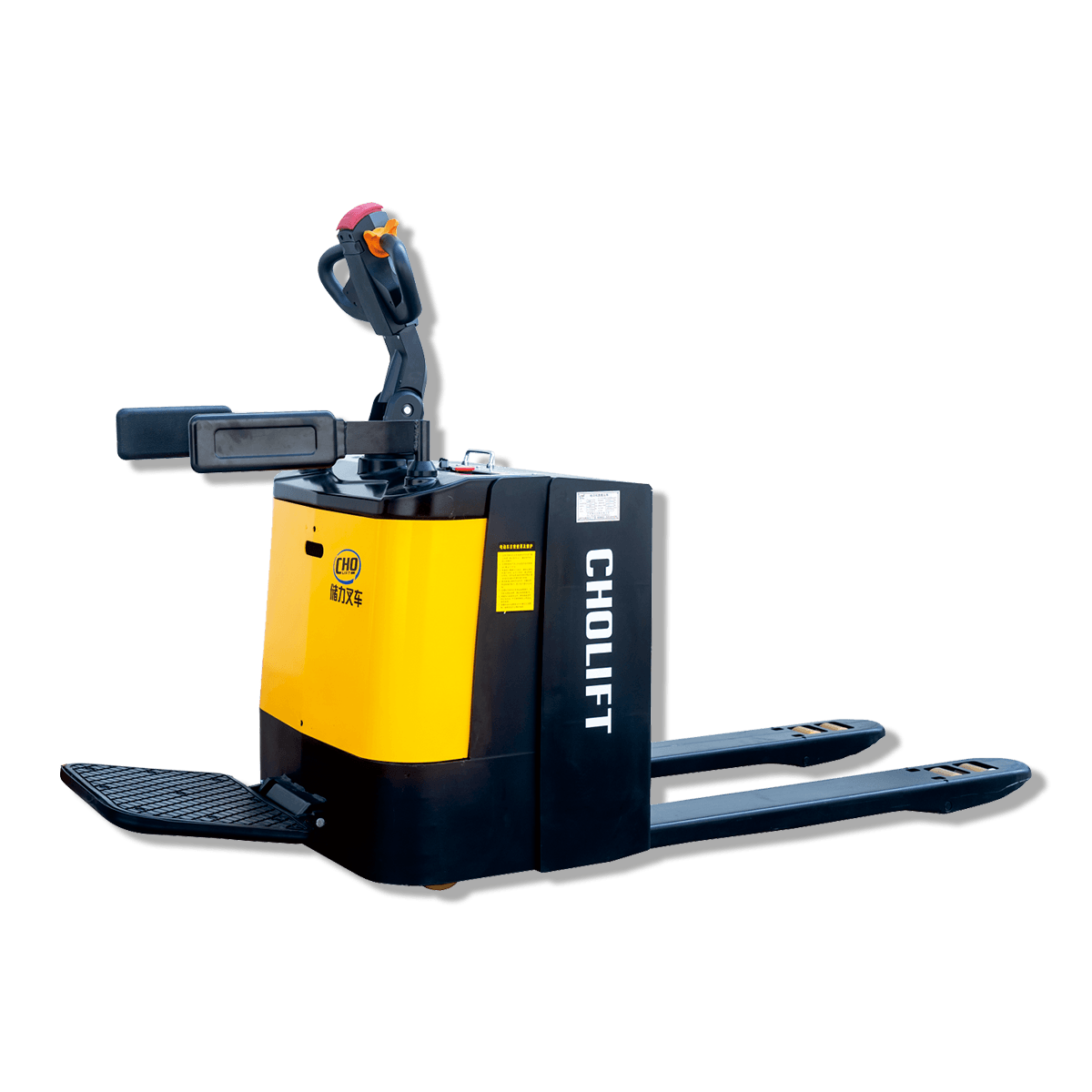 Articulating or Swiveling Mast of full-electric stackers