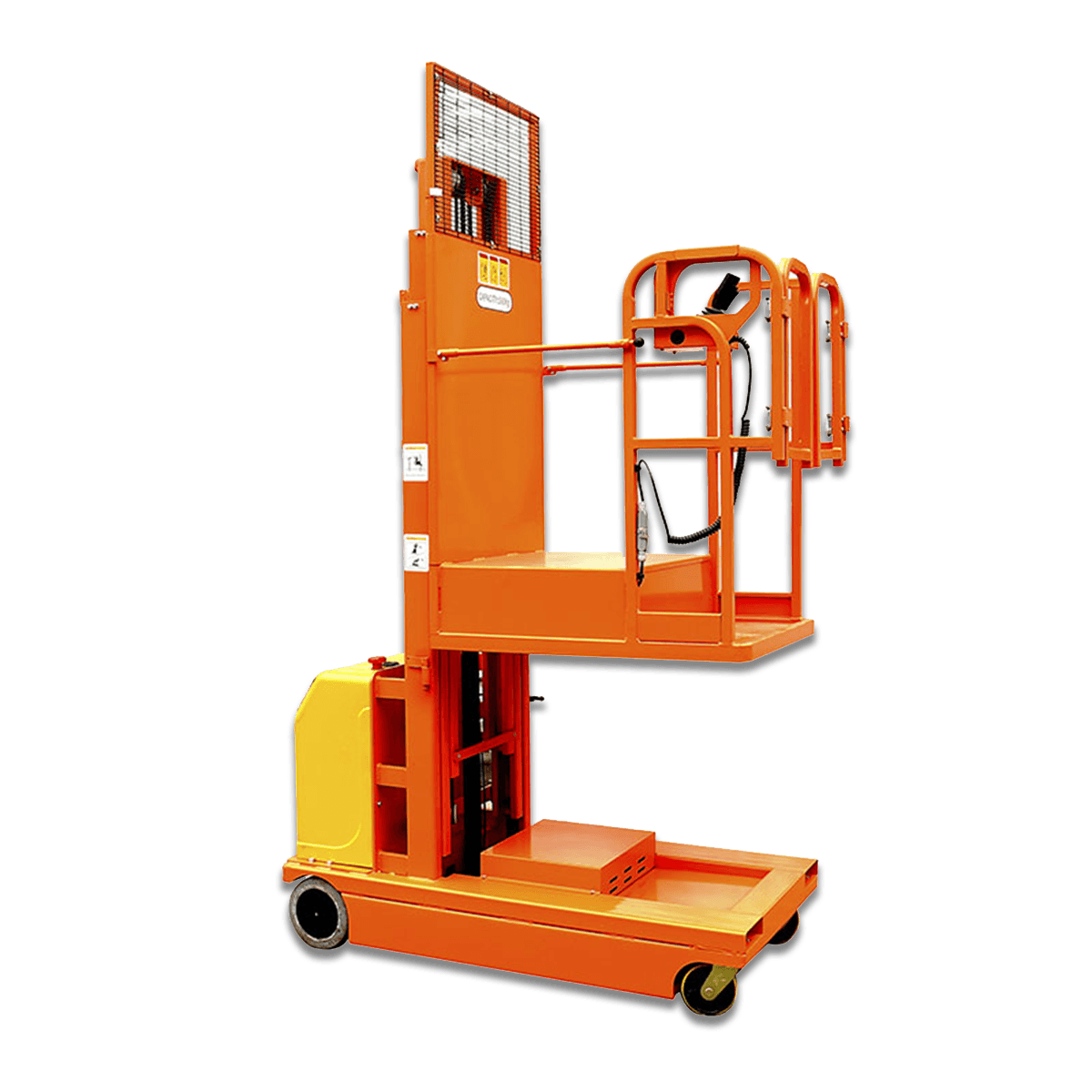 What are the ergonomic features of manual stackers, such as adjustable handles, steering wheels, or load platforms, designed to enhance operator comfort and efficiency?